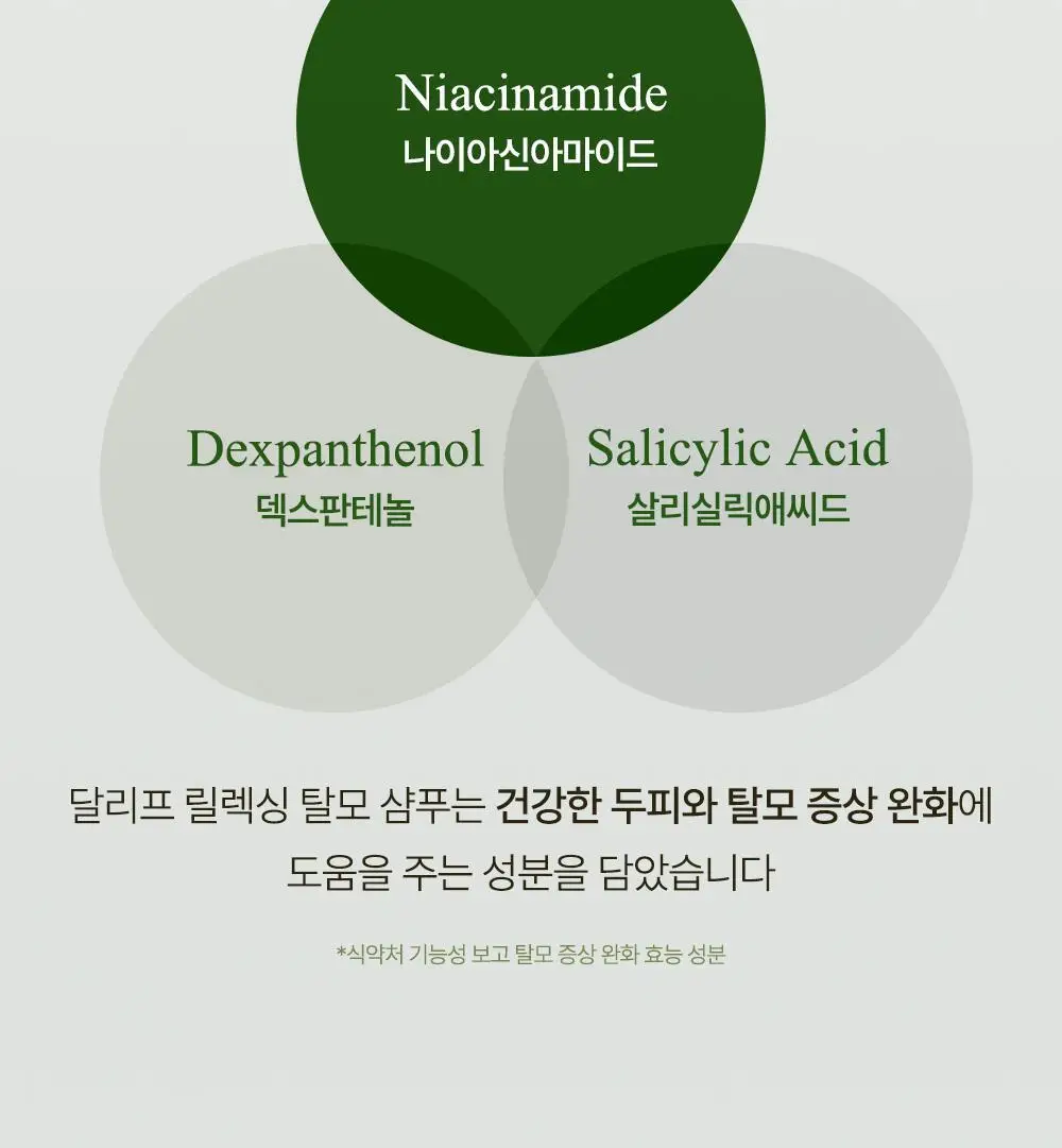[대용량/탈모증상완화] 달리프 클로렐라 베러 루트 릴렉싱 샴푸 1000ml 상세페이지 17